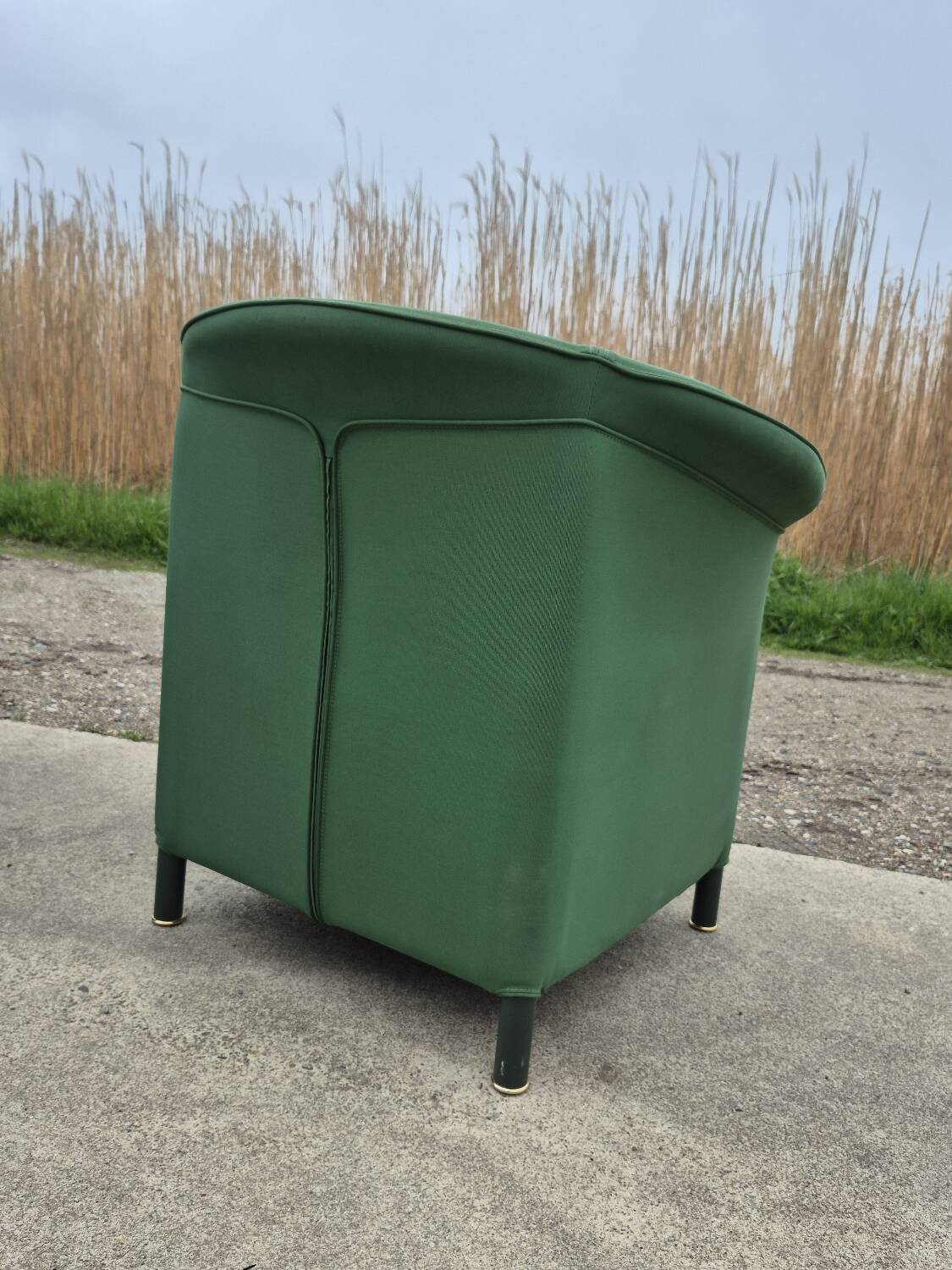 Set 2 vintage green Aura chair Paolo Piva Wittmann