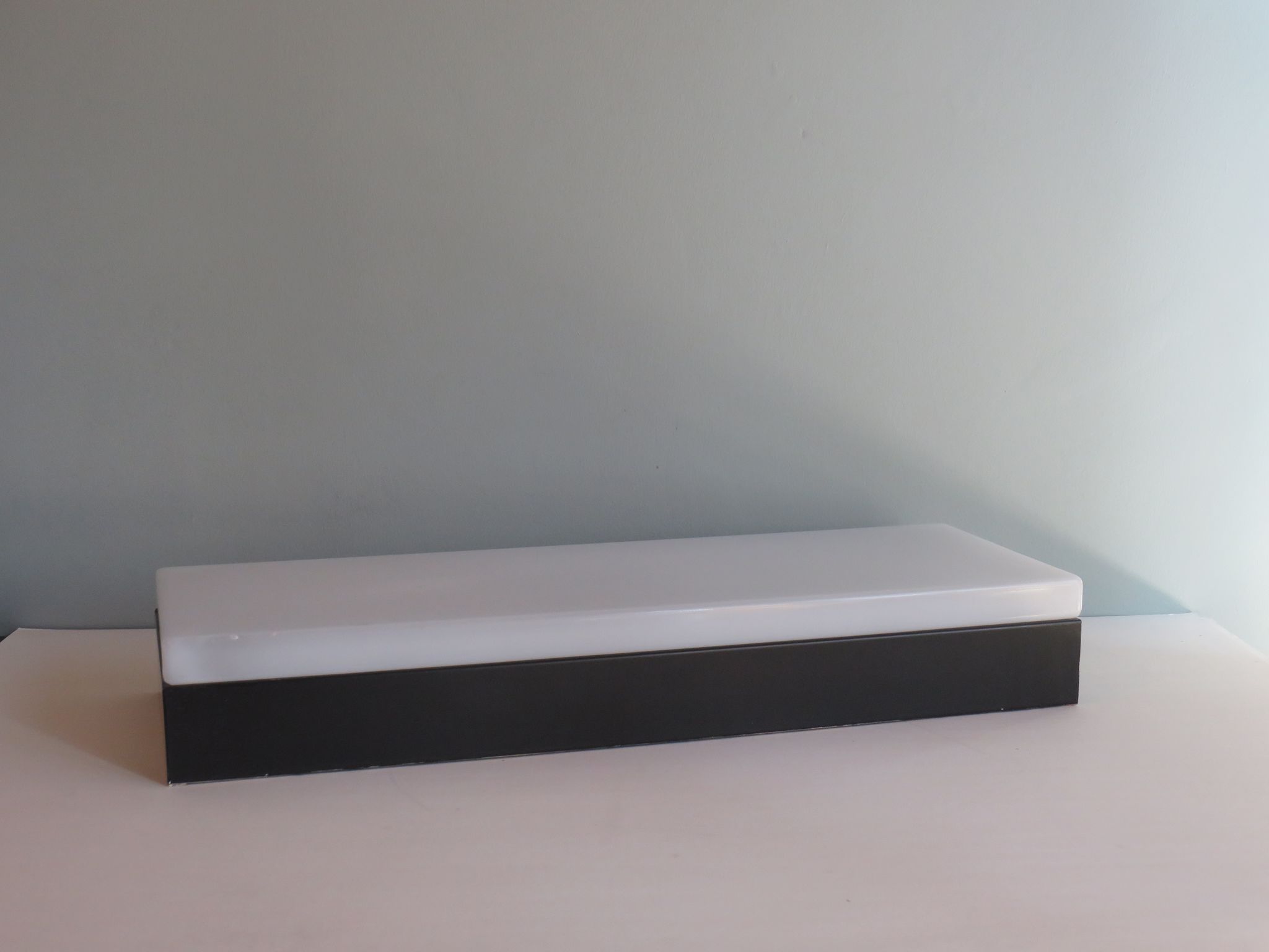 Rectangular ceiling or wall light by Van Haute Belgique, 1960s
