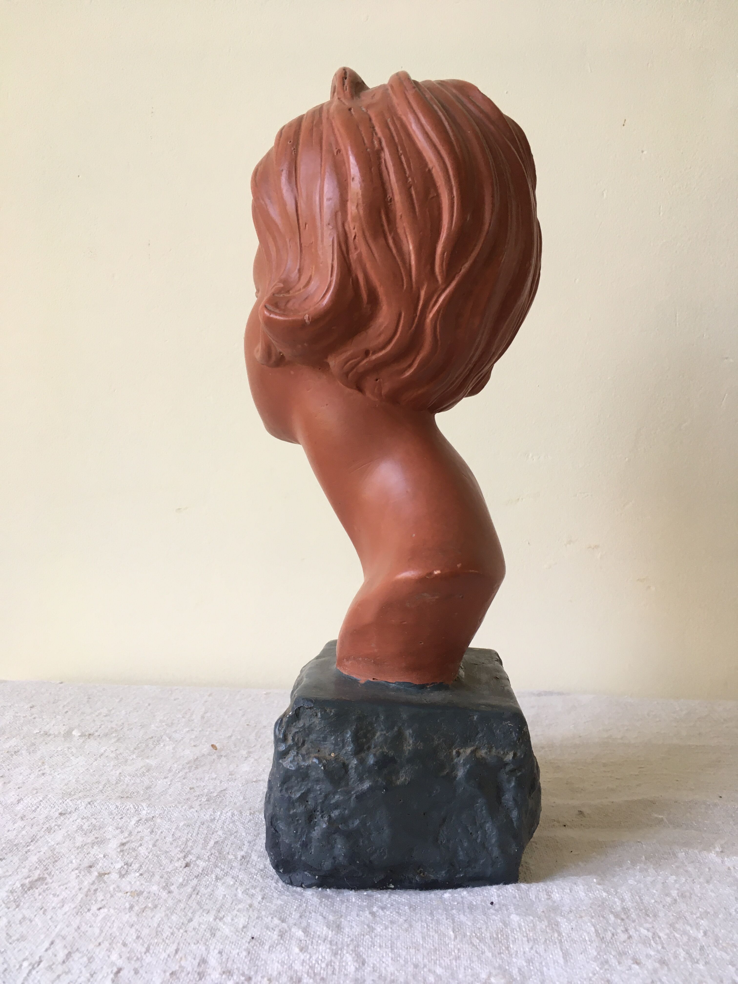 Terracotta bust