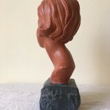 Terracotta bust