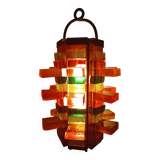 Lampe tesselle et métal Jean Simon Labret, design