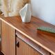 Enfilade scandinave zebrano – buffet vintage années 60