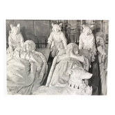 Photo argentique Bernard Darot XXe Tombeau