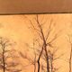 Louis Tauzin (1842-1915), “Landscape at the river” watercolor signed and framed