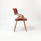 Set of 4 dining chairs by ludvik volak, czechoslovakia, 1970s