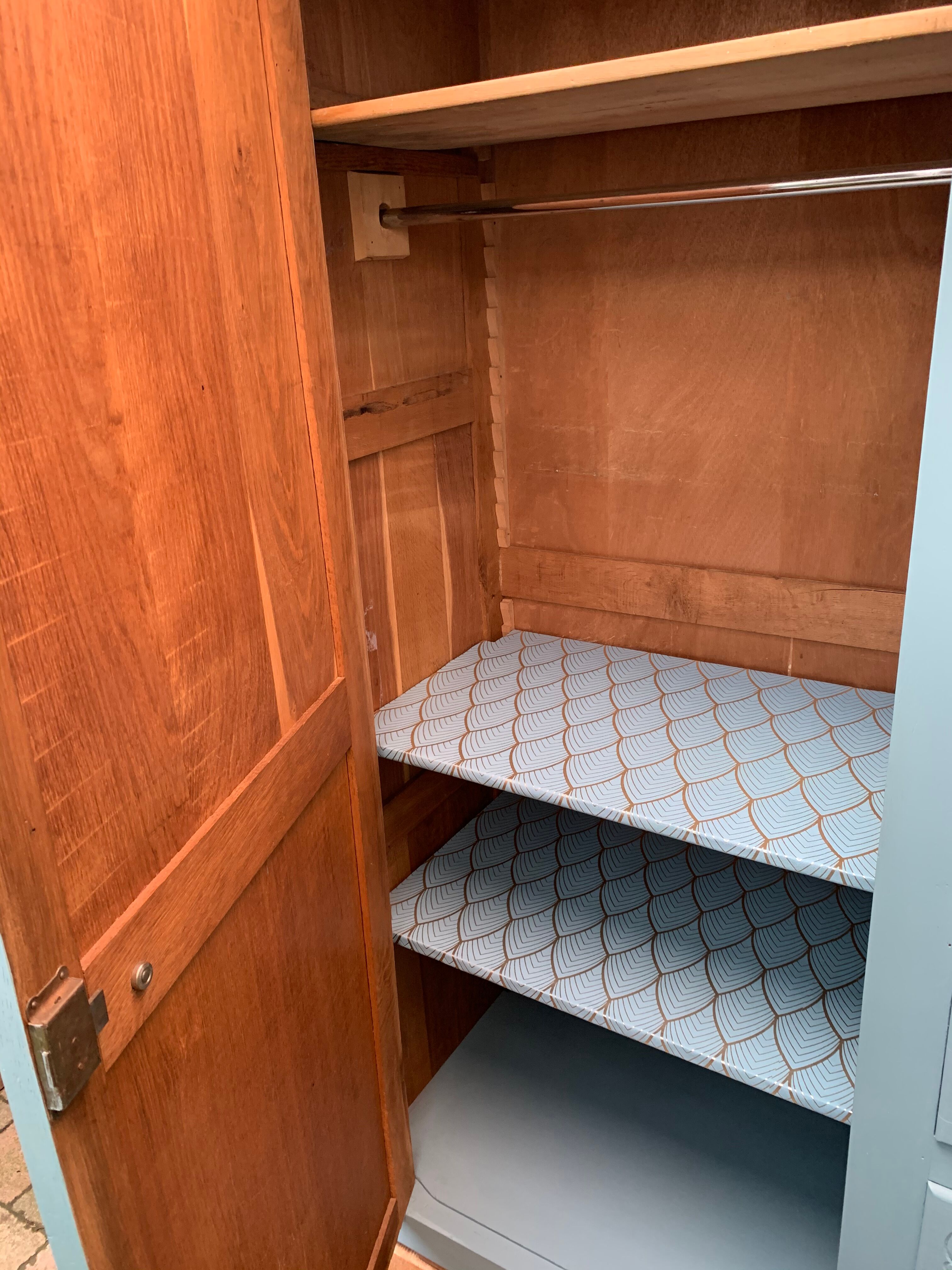 Asymmetrical Parisian wardrobe