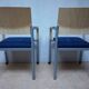 Set of 5 dining or conference chairs by Wiesner Hager and designed by Arge2