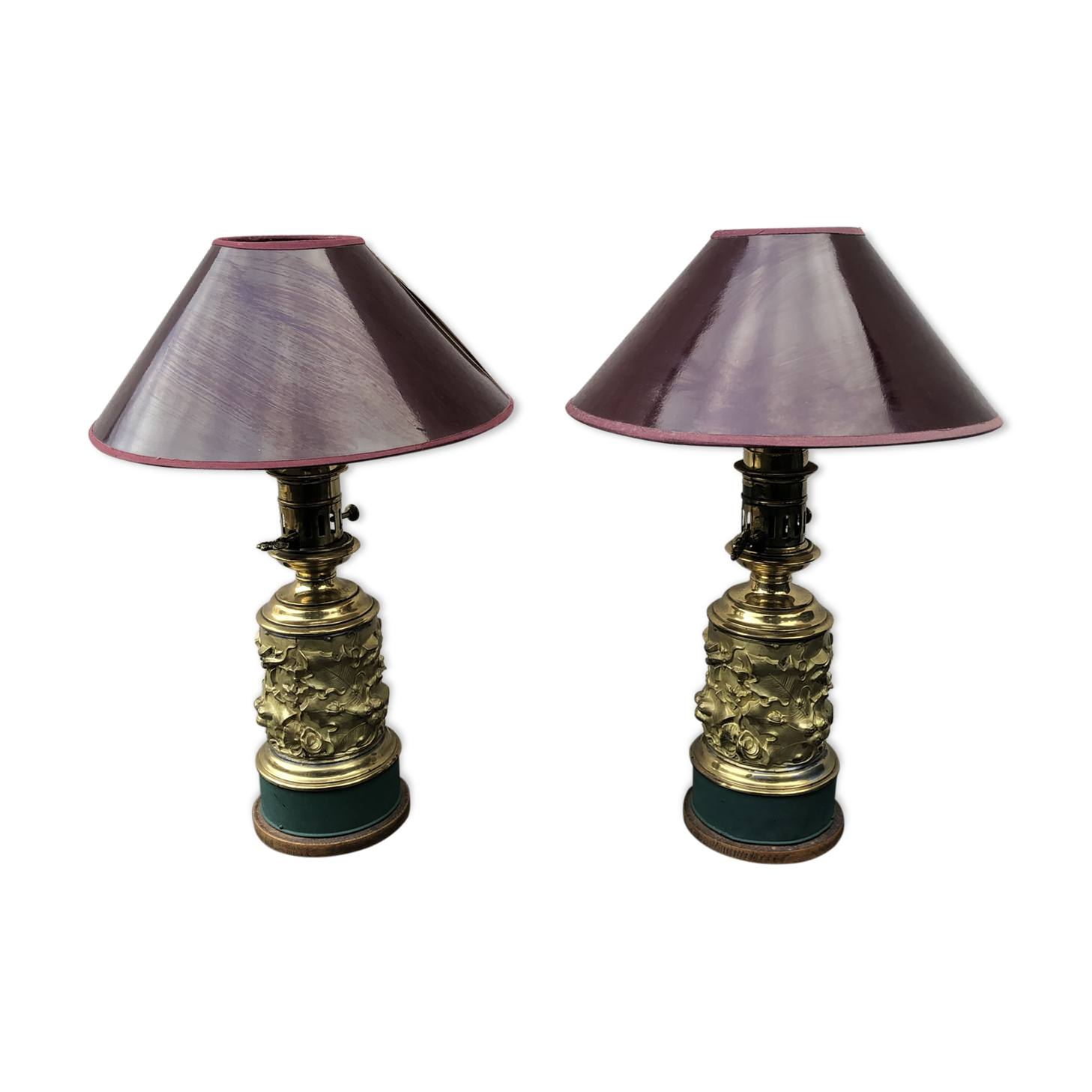 Paire de lampe ancienne