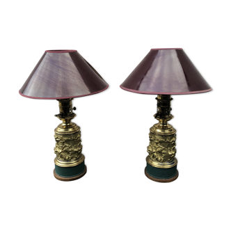 Pair of lamp old