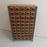 Vintage filing cabinet with 45 drawers