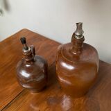 Paire de bouteilles en gré