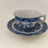 Blue Willow porcelain cup