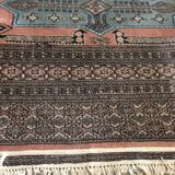 Vintage wool oriental rug - 245x157cm