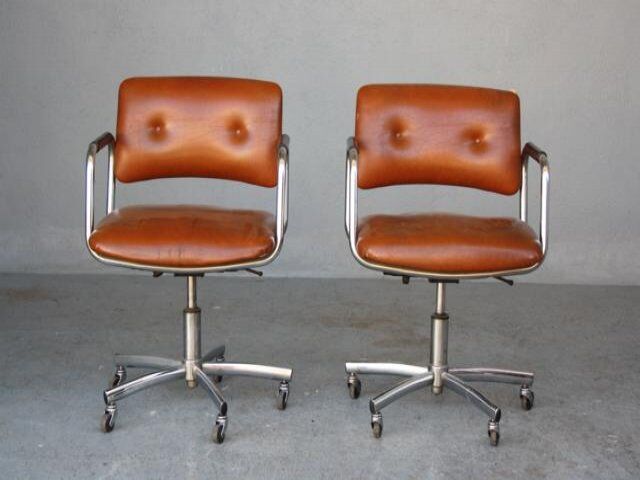 Pair of armchairs vintage 1970 Tubulars