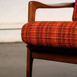 Scandinavian two-seater bench