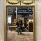 Miroir - Trumeau style Louis XVI époque  Napoléon III