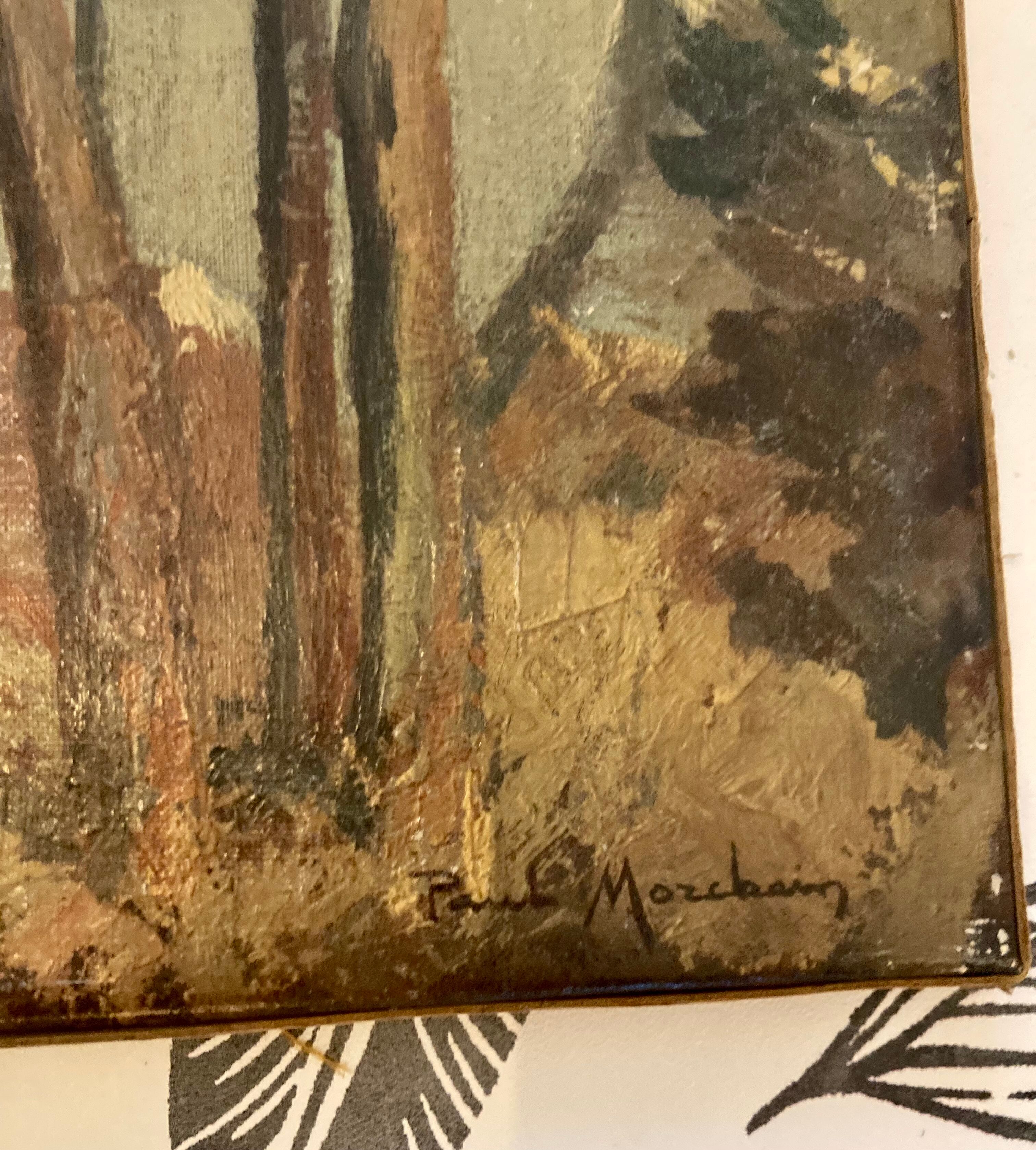 Reproduction oil Paul Morchain