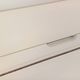 Vintage Bauhaus style desk in melamine and chrome metal from the 1970s.
