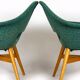 Fauteuils par Miroslav Navratil pour Tatra Nábytok, années 1960, ensemble de 2
