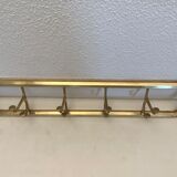 Coat rack in Vintage brass 1930