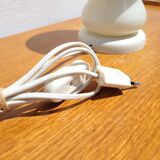 Vintage glass mushroom lamp