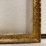 Pair of gold brass frames