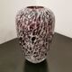 Vase en verre violet signé La Rochere