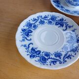 3 vintage cups and saucers