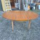 Table scandinave extensible en teck des années 60
