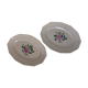 2 plats de service oval Digoin Sarreguemines