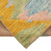 Tapis turc contemporain en laine multicolore noué à la main, 202 cm x 288 cm