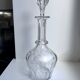 Crystal wine decanter early twentieth century