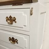 Commode secrétaire bois
