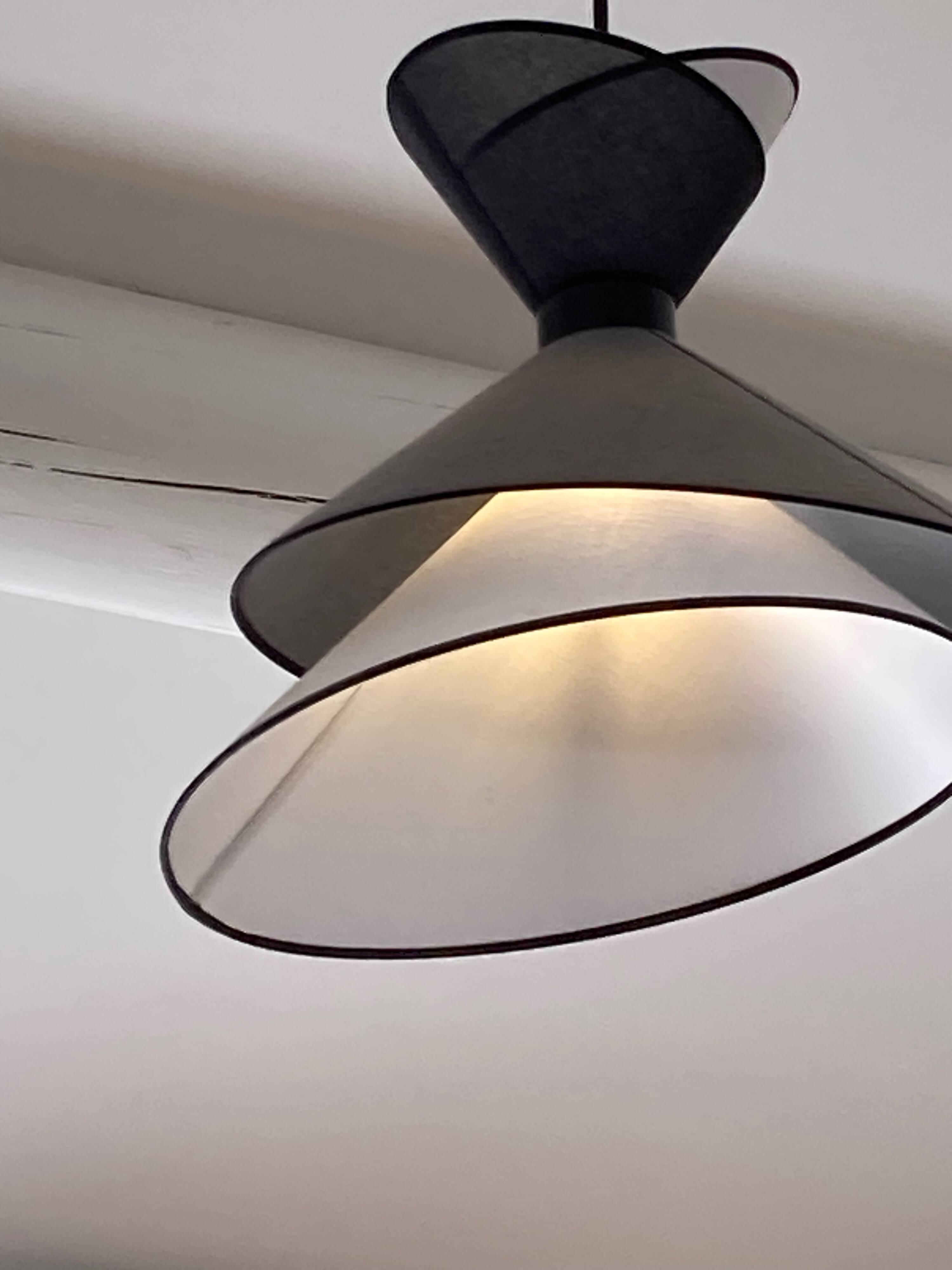 Suspension kimono - 5 lampshades