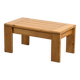 Pine coffee table Les Arcs, circa 1970