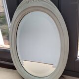 Old painted mirror
