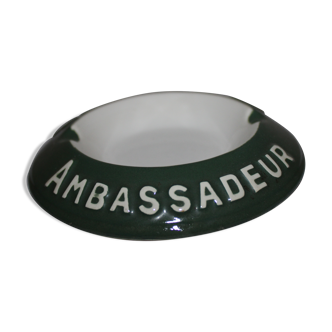 Advertising ashtray Ambassador Cusenier vintage 1940/50