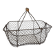 Old metal basket
