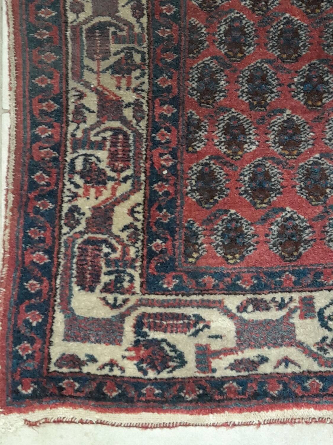 Vintage rug 123x75cm