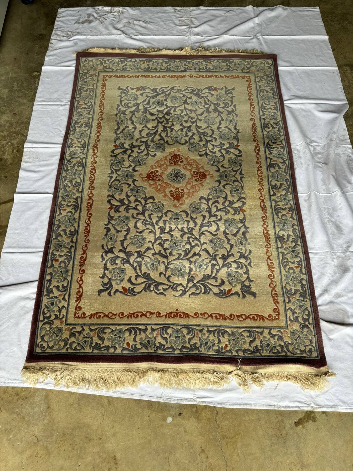 Chinese wool rug