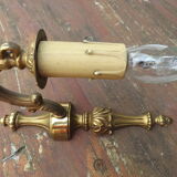 Set of 3 bronze gold appliques style Louis XVI end 19th
