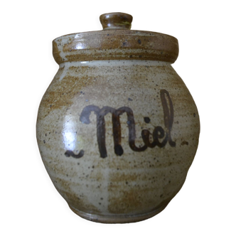 Pot à miel en grès