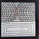 2 Roger Capron tiles – Geometric vintage ceramic
