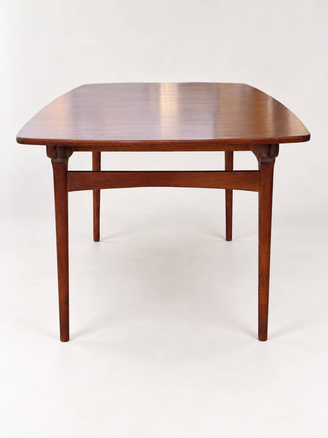 Table à manger extensible vintage en bois – style scandinave années 60