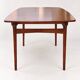 Table à manger extensible vintage en bois – style scandinave années 60