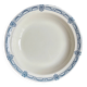 Salins round hollow dish in blue ironstone, "Arbois Ennege" service