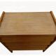 Vintage wooden chest of drawers 1950s
