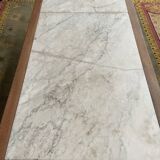 Louis Philippe marble farmhouse loom table