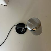 Chrome table lamp Hillebrand Space Age vintage retro