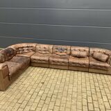 Prachtige De Sede Ds11, 7-delige set in bruin patchwork